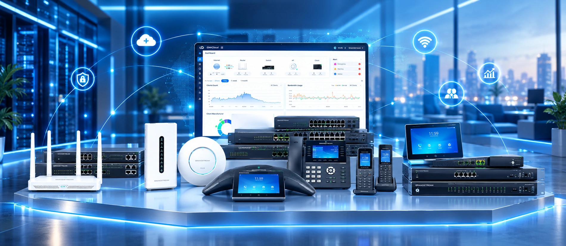 Grandstream Networking Guide — Wi-Fi 7 Access Points, Switches &amp; Routers for India